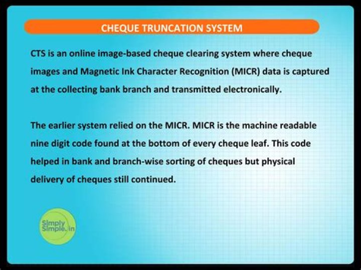 Are non-CTS cheques still valid?