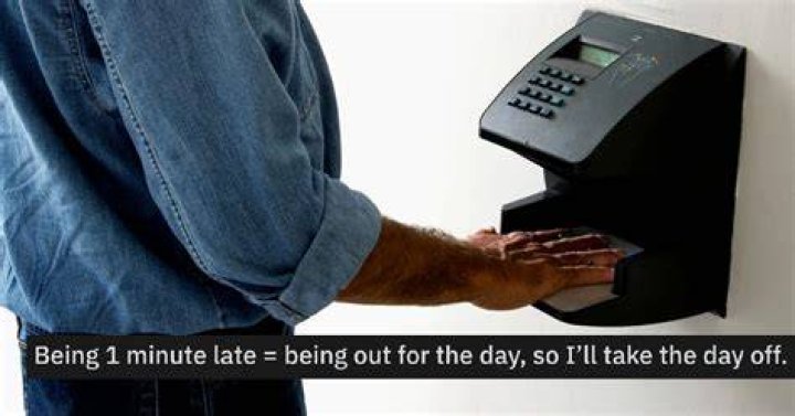 Can a job fire you for being 1 minute late?
