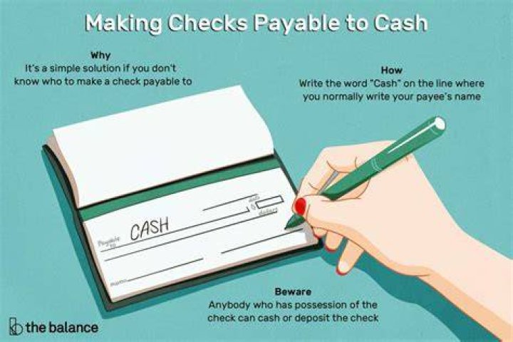 Can a payee cash a check?