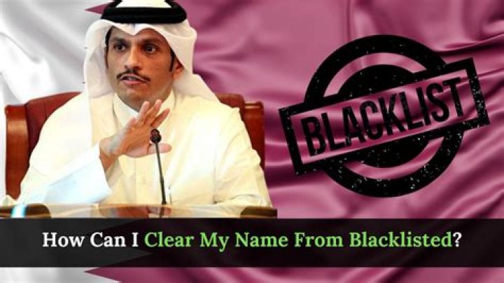 Can your name be blacklisted?