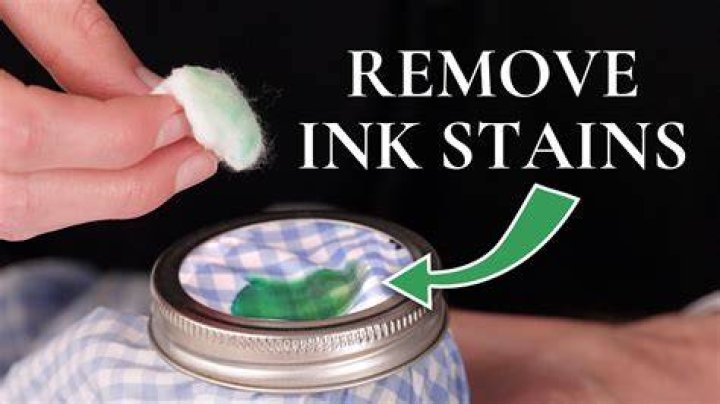 How do you remove stamp marks from paper?