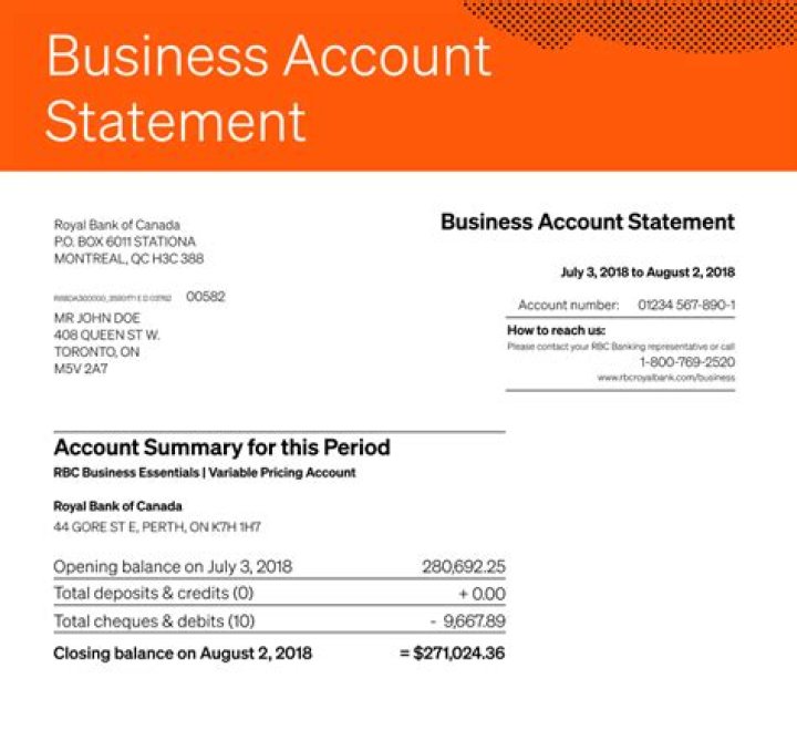 How often is a bank statement mailed?