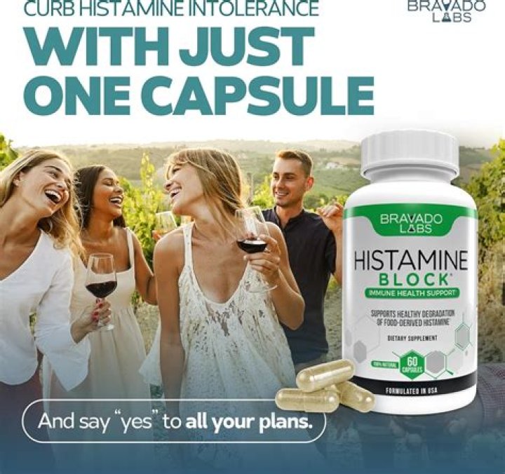 Is wine a histamine blocker?