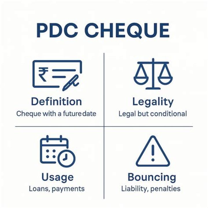 What is PDC in banking term?