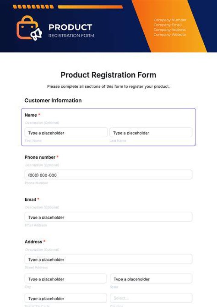 What is register a product?