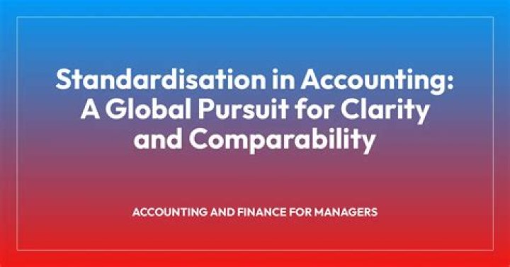 What is Standardisation in accounting?