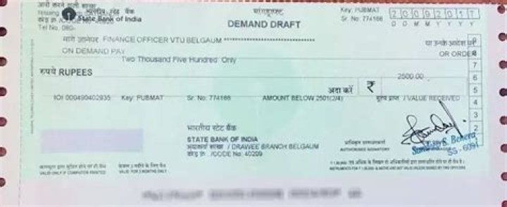 What is the other name for demand draft?