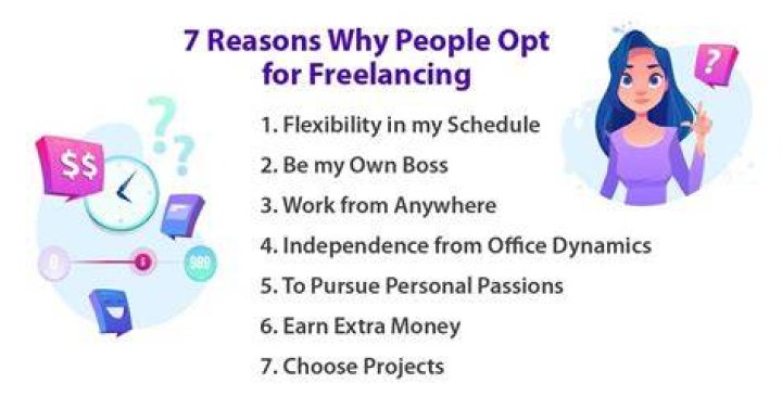 Why do people enjoy freelancing?